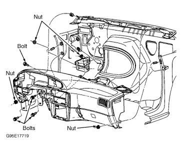 heater core removal, '96 Ranger, 2.3L 